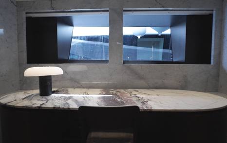Columbus-Atlantique-43MT-Frette-Review-owner-cabin-desk