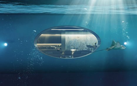 Feadship Concept HIVE - Underwater Window