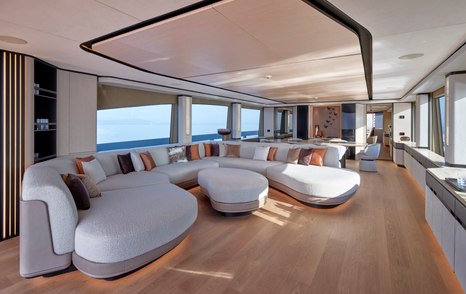 AB yacht Casa Bri Mare saloon lounge 