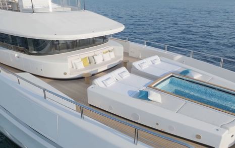 Columbus-Atlantique-43MT-Frette-Review-bow-drone