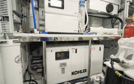 Ocean-Alexander-28L-Review-engine-room-generator