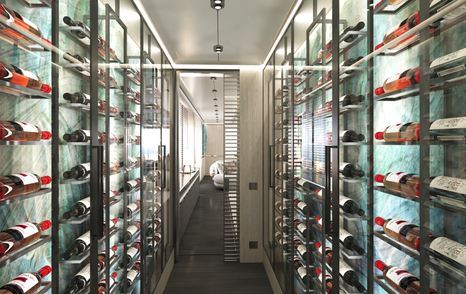 Rendering of Akhir 44's wine cellar