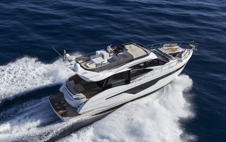 Galeon 500 Fly running, Galeon 500 Fly performance 