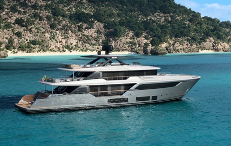 Custom Line Navetta 38 starboard side