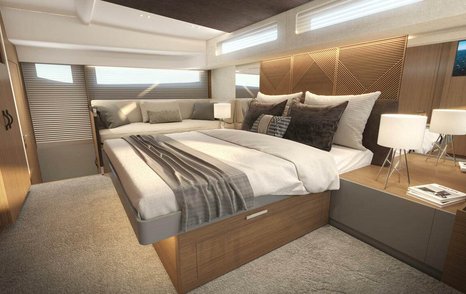 Rendering of cabin on new Prestige M48 