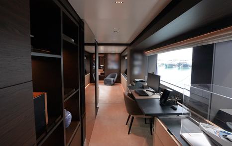 Custom-Line-Navetta-42-Review-owner-office