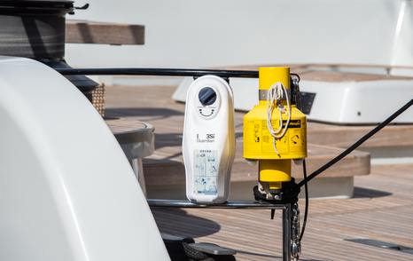 EPIRB and SOLAS kit on yacht