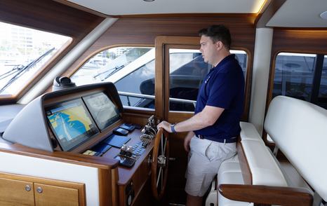 Grand-Banks-GB62-Flybridge-Review-lower-helm-jack-haines