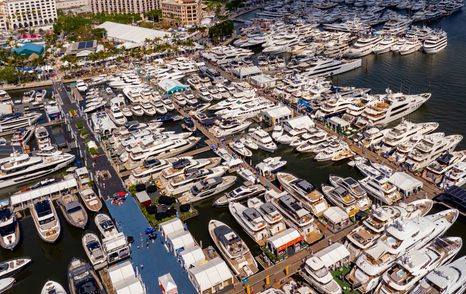 boats for sale at Palm Beach boat show