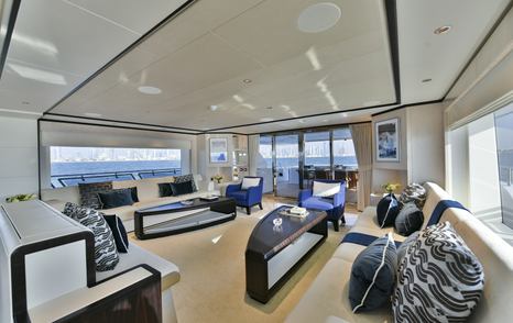 Elegant interiors of Majesty 120