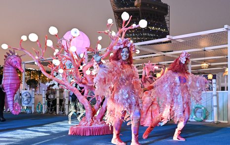 show experience at Abu Dhabi boat show