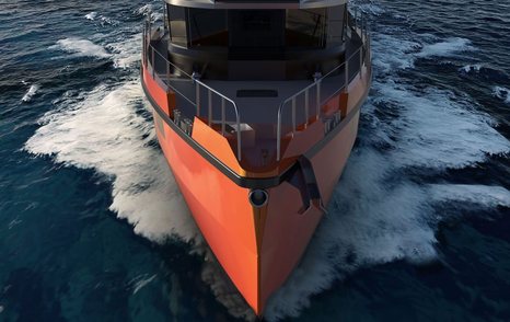 Naval Yachts VANGUARD bow shot