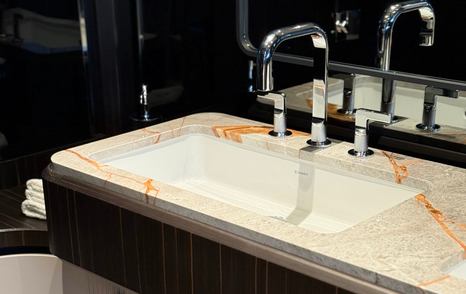 Ferretti-940-Review-owner-cabin-ensuite-sink-detail