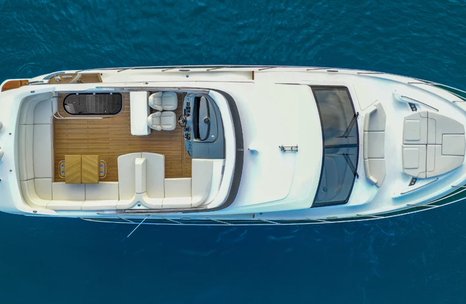 Princess F55 flybridge