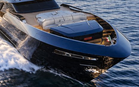 Rendering of BRABUS AB150 Motor Yacht fordeck