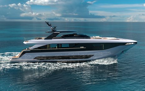 Maiora M30 running profile at sea