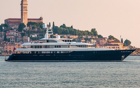 Superyacht ARCHIMEDES at sea