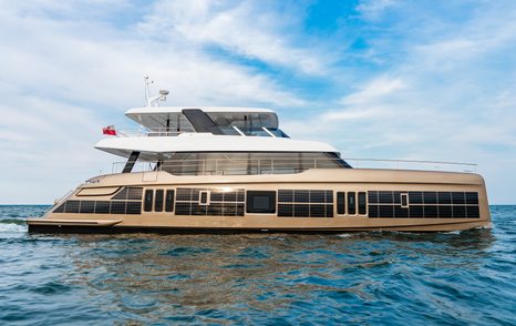  Sunreef Yachts 80 Sunreef Power Eco at sea