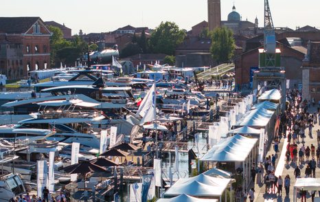 yachts for sale at Venice Boat Show