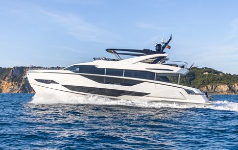 Sunseeker 90 Ocean running