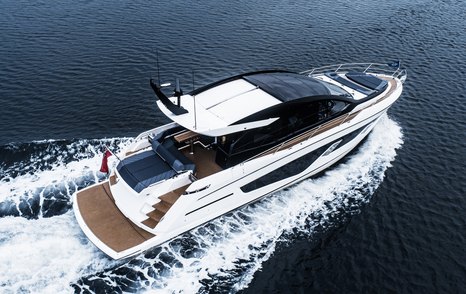 Sunseeker Predator 65 on sea trials