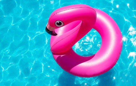 flamingo inflatable