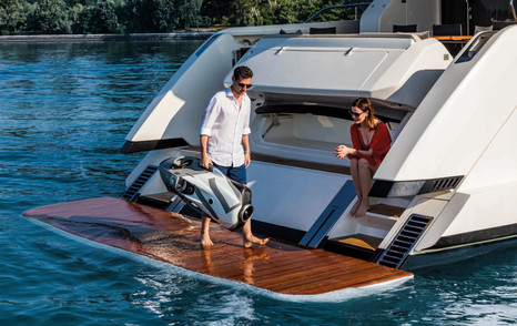 Ferretti 670 exterior