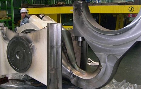 Wärtsilä RT-flex96C engine crank