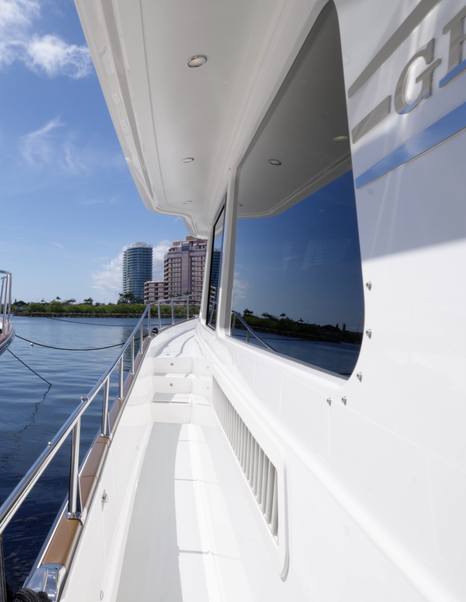 Grand-Banks-GB62-Flybridge-Review-side-deck