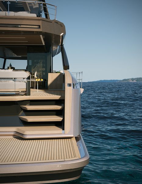 Solaris-Power-70-Long-Range-Review-transom-steps-and-beach-access