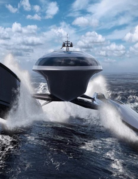 50m catamaran concept MARTINI 7.0 idea for sale at Monaco Yacht Show