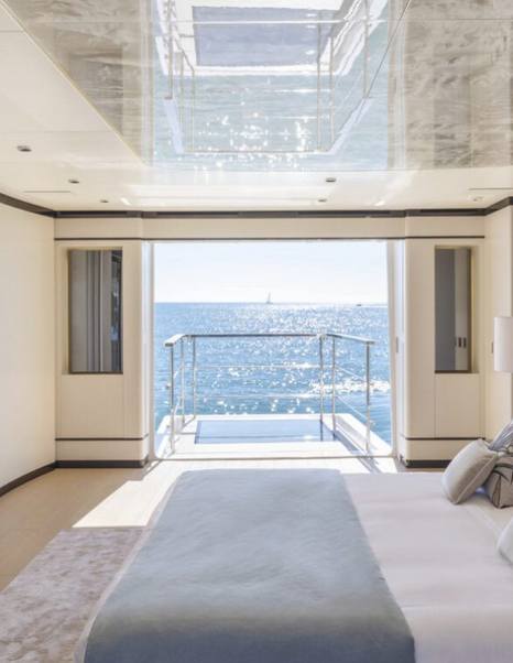 Mangusta-Oceano-44-owner-cabin-view-toward-balcony