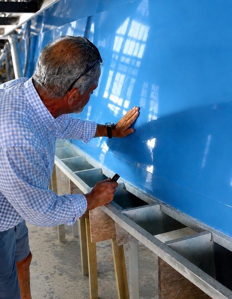 Outer Reef 540 Adventure yacht personal inspection by Jeff Druek  