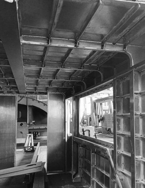 First Columbus Crossover 47 under construction 