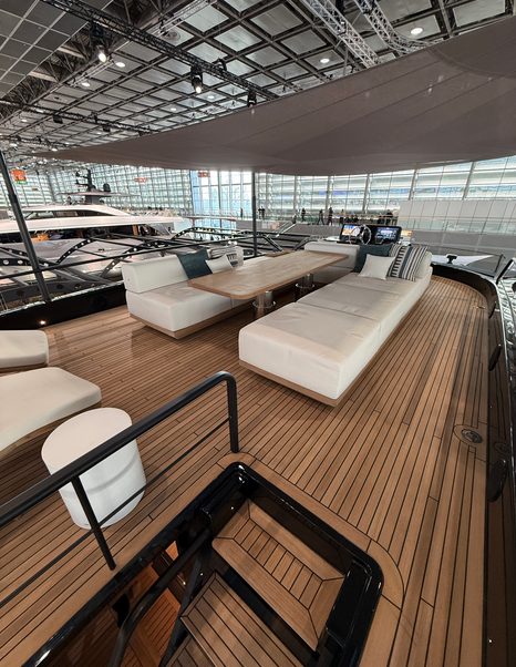 Bluegame-BGX83-Review-flybridge-sun-loungers-and-open-deck-layout