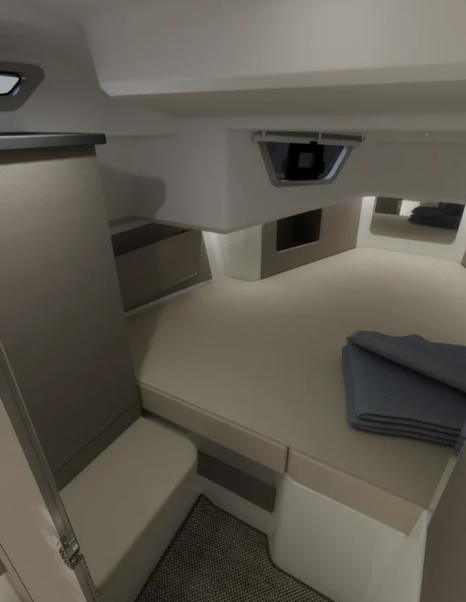 Nimbus Sport Coupé 35 yacht cabin 