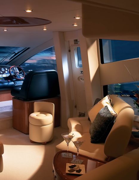 Yacht interior