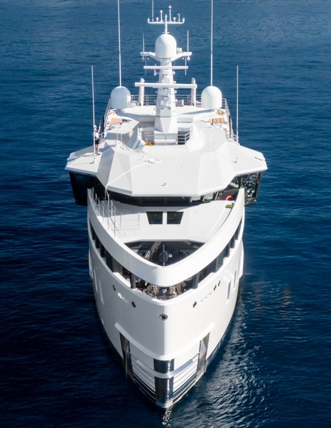 Bow shot of Expedition yacht After You 