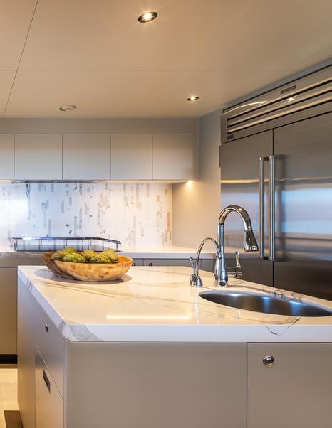 Horizon Yachts FD110 galley 