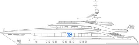 Heesen 50m Steel Displacement