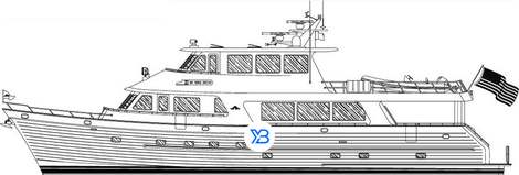 Outer Reef 860 Deluxbridge Skylounge Motoryacht