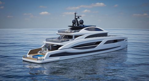 Lazzara Yachts Unveils 50m Flagship LMY 165 Superyacht with Patented Sea Chest System