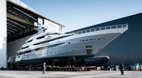 93m Oceanco Superyacht Draak Relaunched as Support Vessel  for Leviathan Following Major Operational Refit