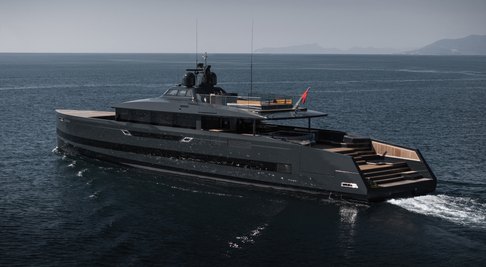 Alia Yachts' World Premiere of 45m Yacht SAN at MYS 2024