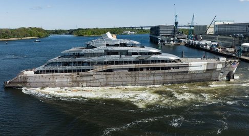 FIRST LOOK: Secretive 101m Lürssen Superyacht Project Ziggy Seen for First Time at Technical Launch