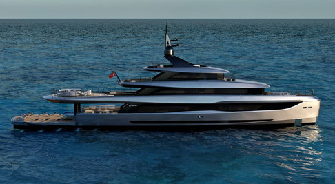 Mengi-Yay’s Virtus XP Superyacht NB113 Enters Outfitting