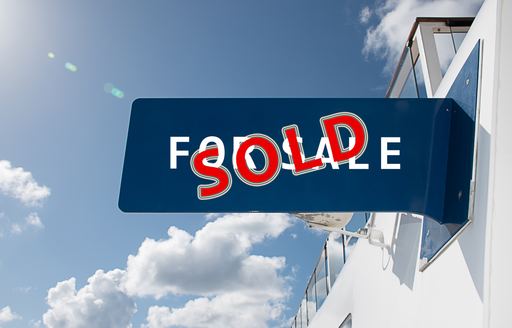 sold sign on boat