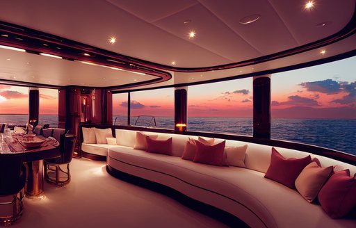 yacht interior