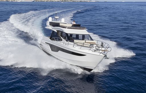 Galeon 500 Fly running, Galeon 500 Fly performance 