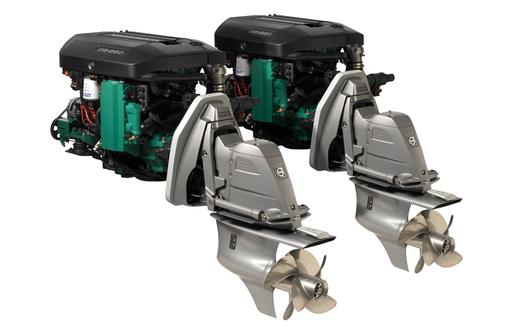 Volvo sterndrive engine pair 